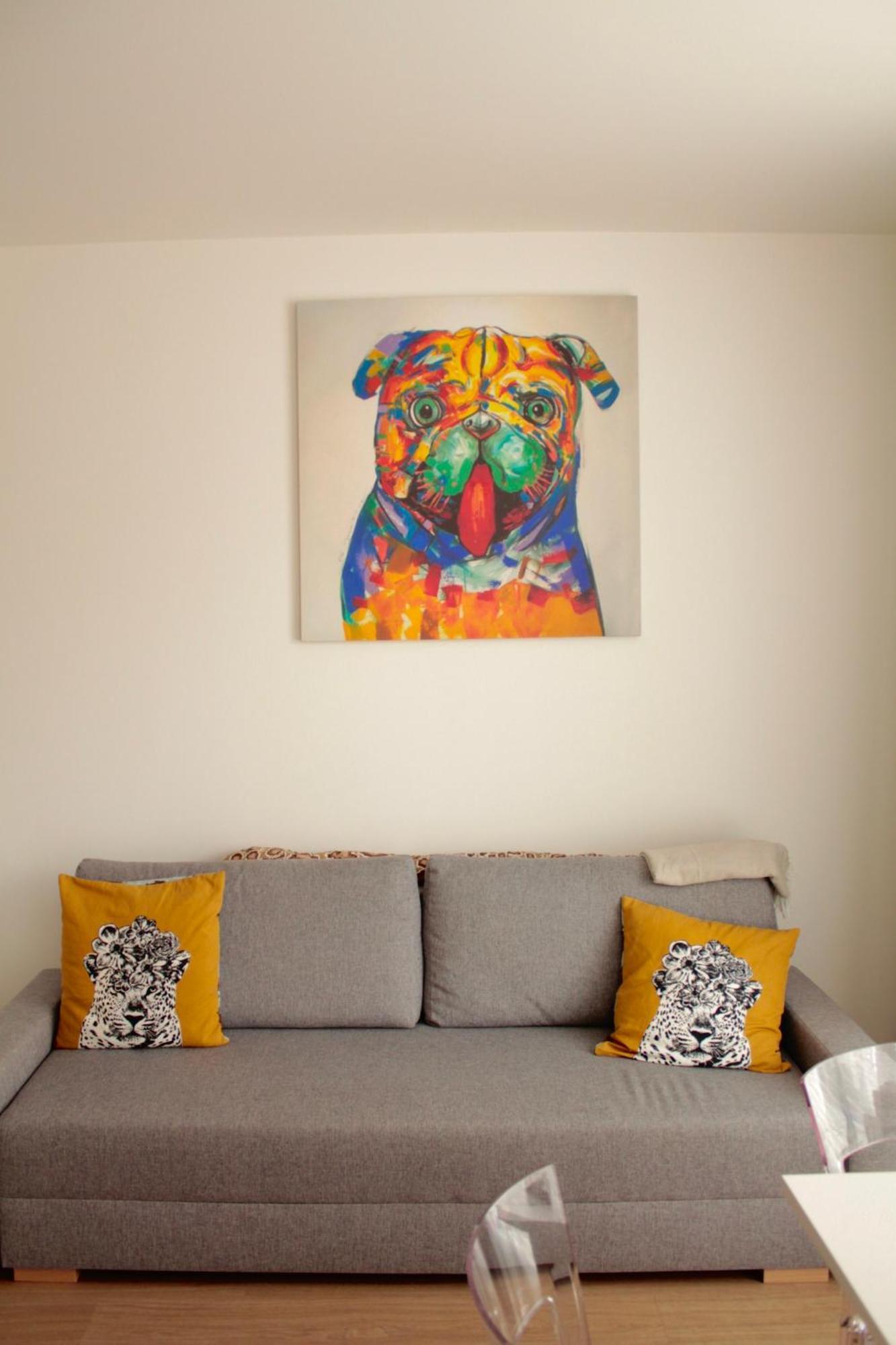 Holesovice Delight: Modern Comfort With A Twist In Prague 7 Kültér fotó